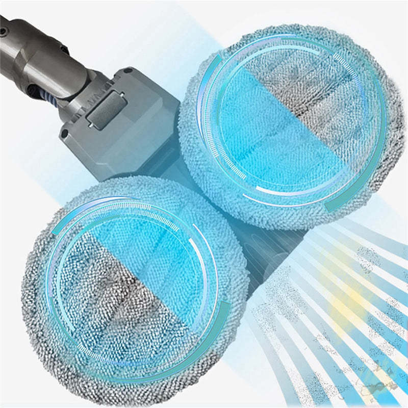 Wet And Dry Electric Mop Brush Head Accessories